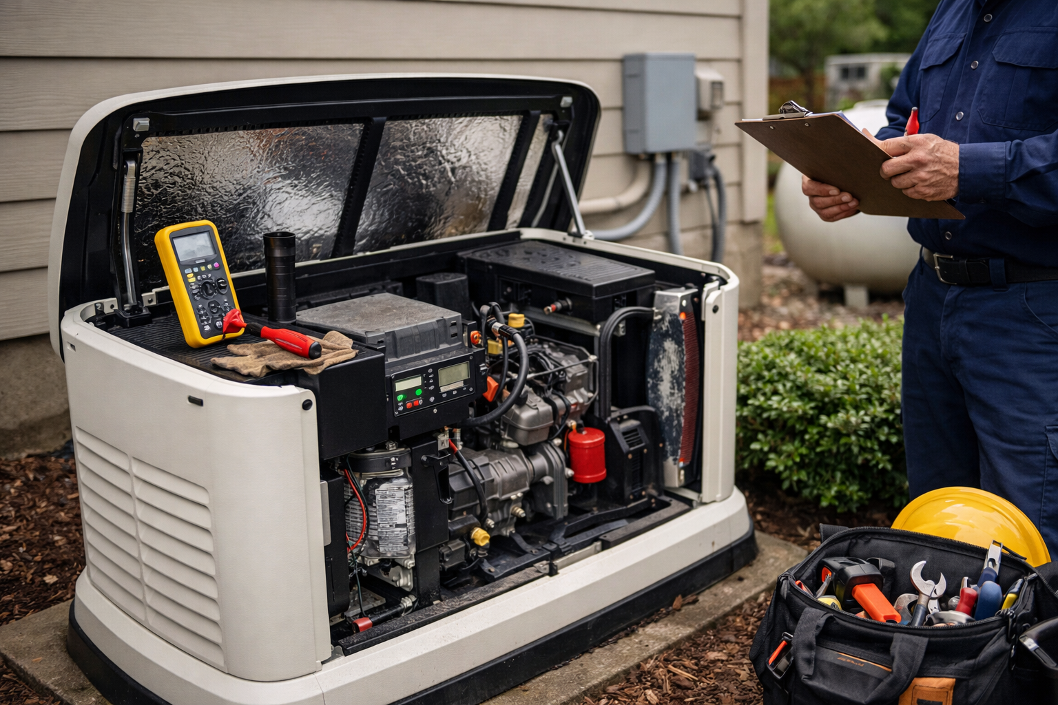 Home Generator Maintenance 1