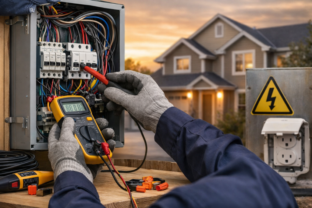 Wiring and Outlet Installation