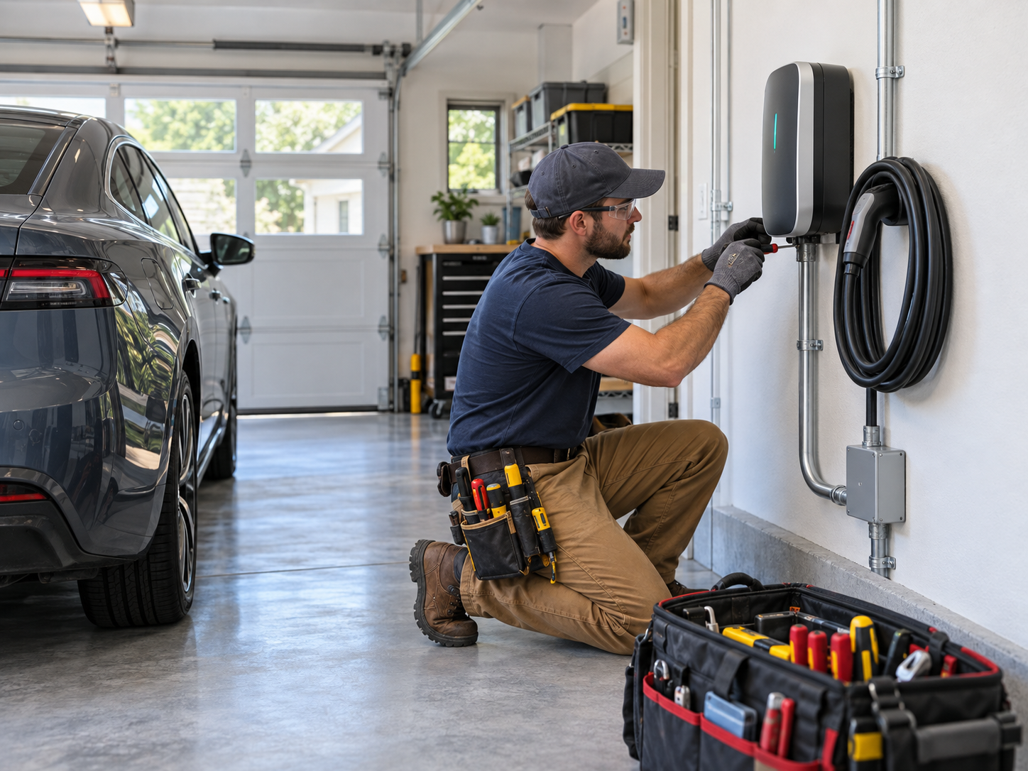 Home ev charger installation